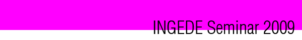 INGEDE Seminar